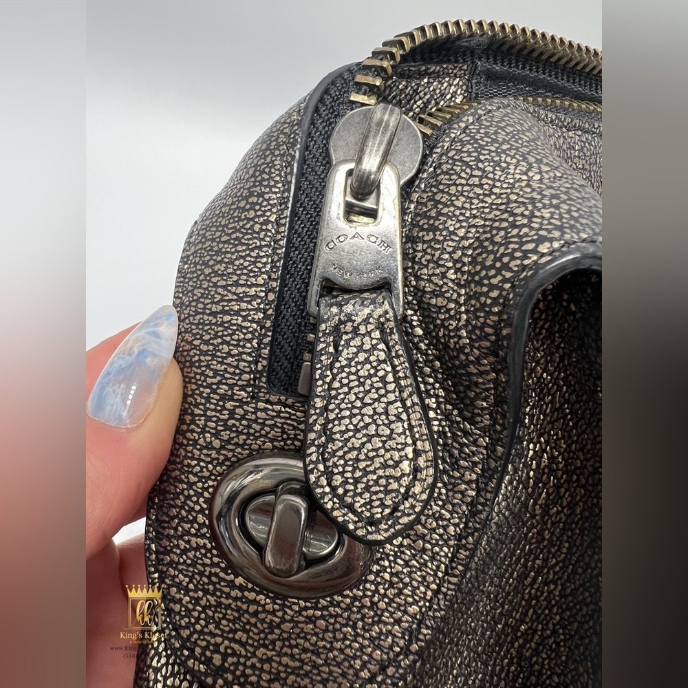 Coach Rhyder metallic satchel - Picture 16 of 16